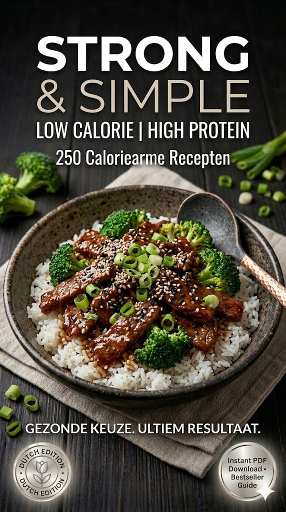 Strong & Simple Low Calorie - High Protein - Dutch Edition (E-Book)