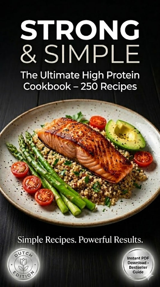 Strong & Simple The Ultimate High Protein Cookbook - Dutch edition (E-book)